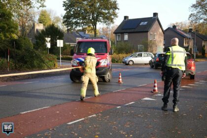 Gaslekkage zorgt voor verkeersproblemen op Parklaan