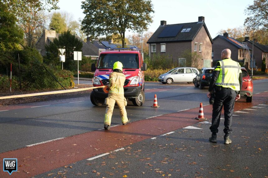Gaslekkage zorgt voor verkeersproblemen op Parklaan
