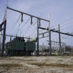 Archieffoto WdG - Hoogspanningsstation