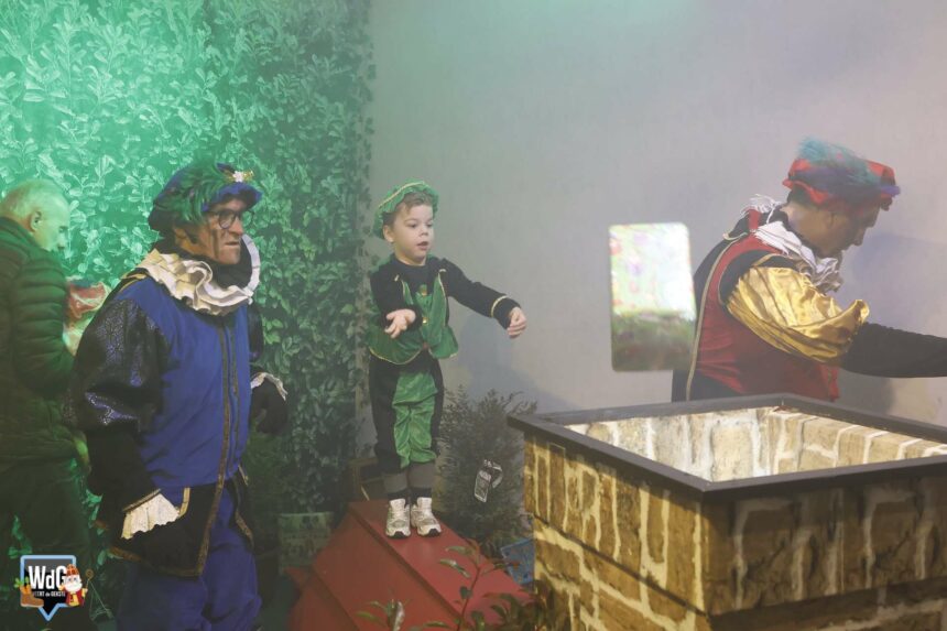 Veel verwonderde gezichten in het Huis van Nicolaas