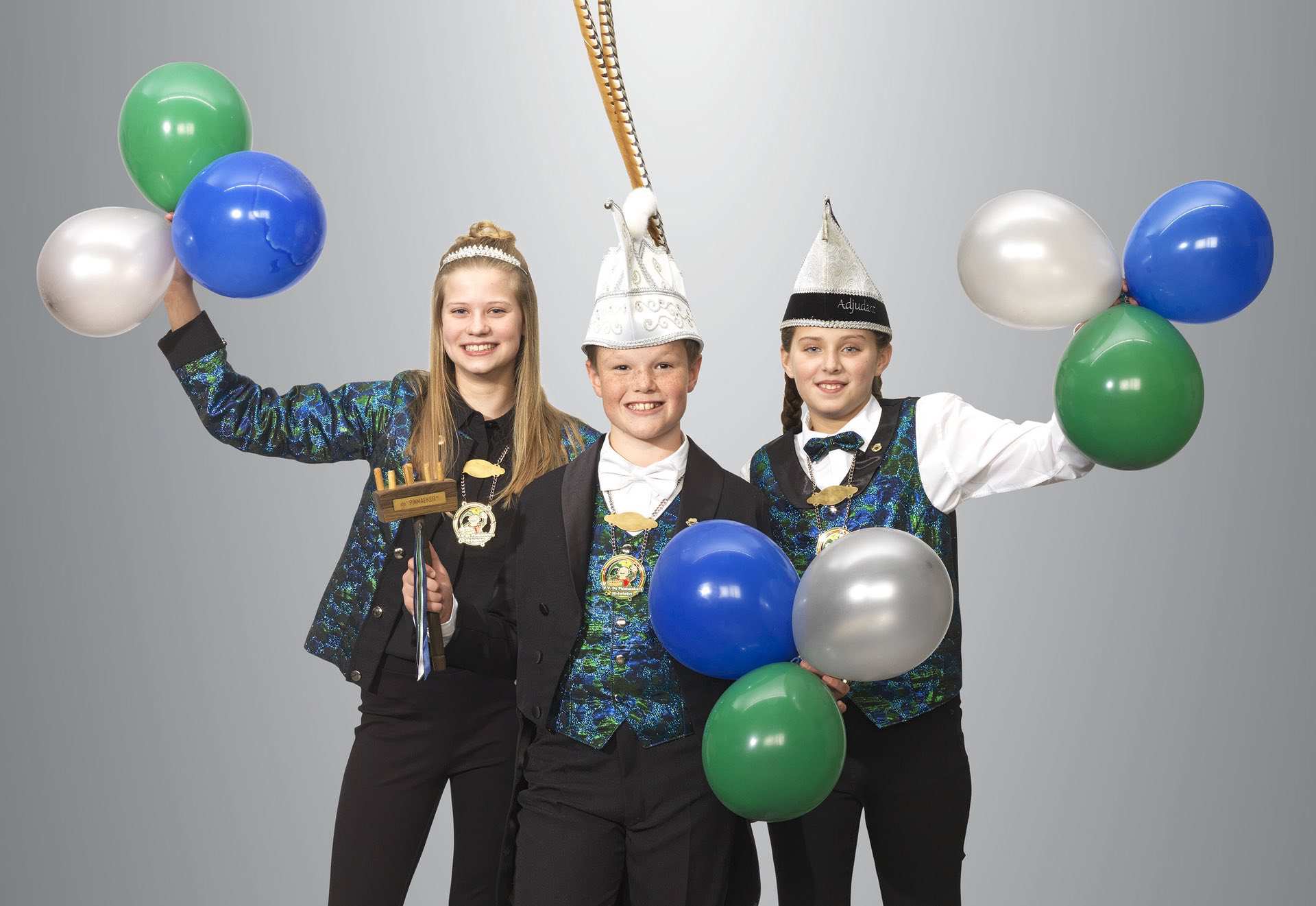 Jeugdprinsenpaar Teun en Tess gaat in 2026 voorop in Nederweert