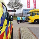 Kop-staartbotsing op Randweg Zuid in Nederweert