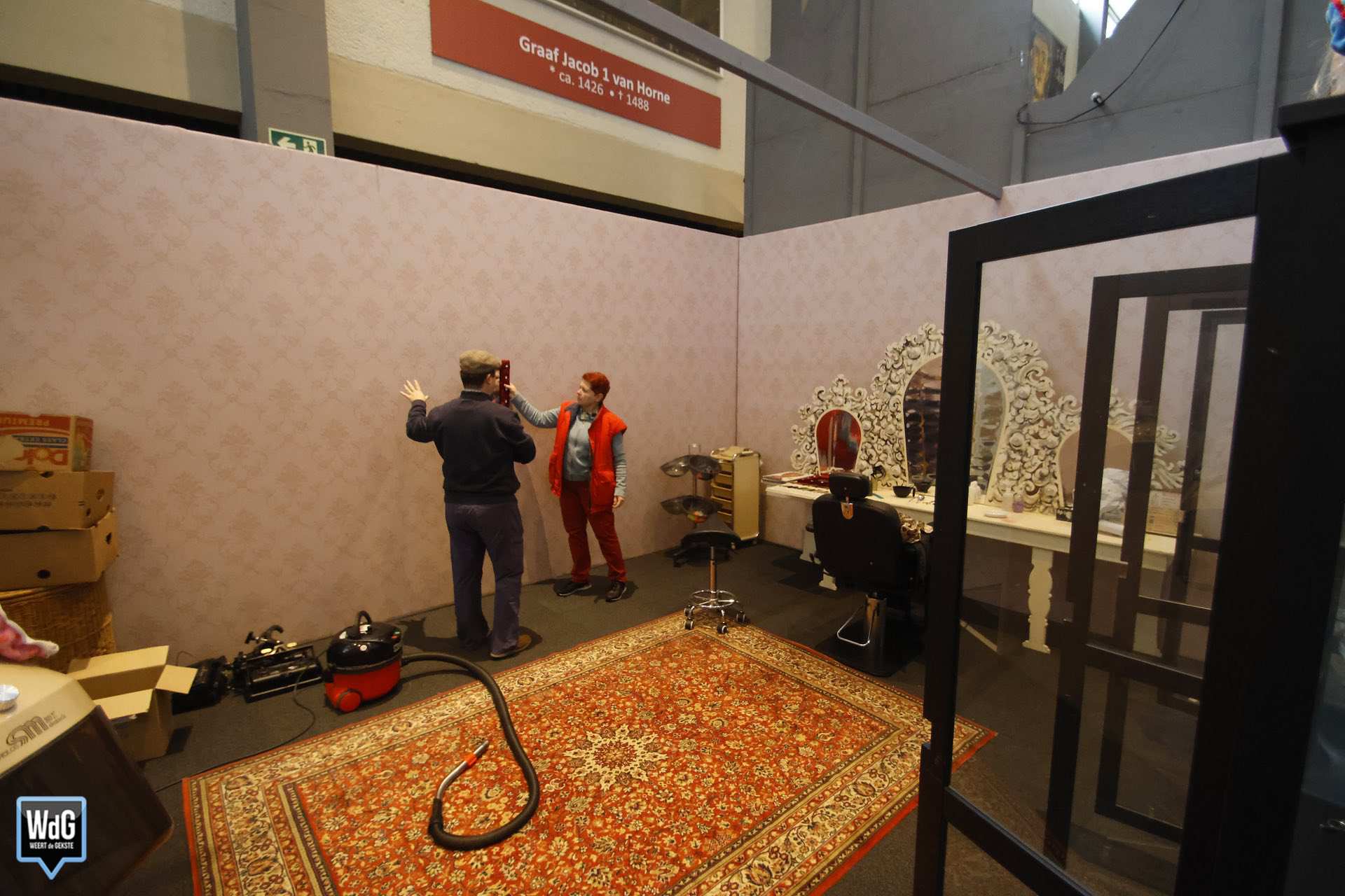 Archieffoto WdG - Opbouw Huis van Nicolaas