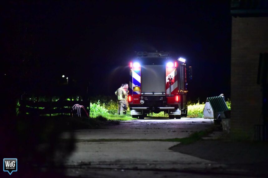 Boer blijkt aan het stoken na melding buitenbrand in Nederweert