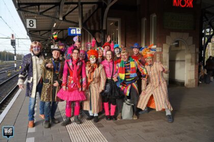 Vastelaovendj-veerders op weg naar Remunj