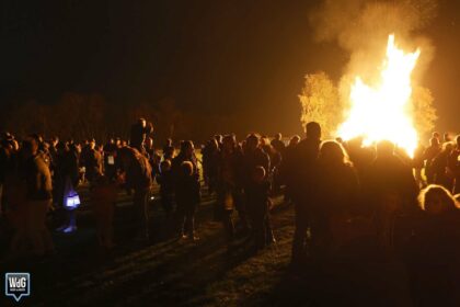 Gezellige Sint Maarten-viering in wijk Leuken