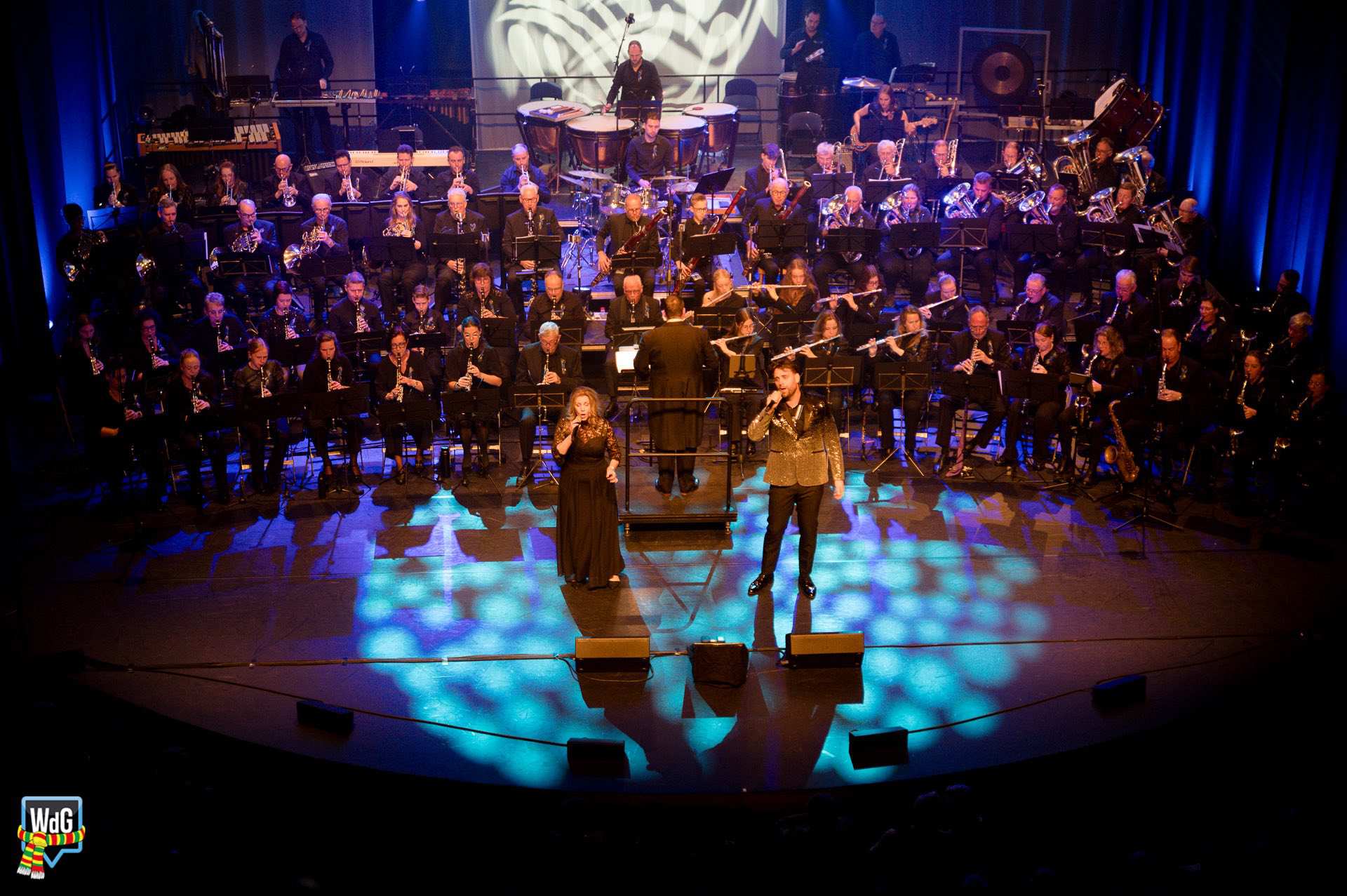 Archieffoto WdG - 100 jaar Weerter Vastelaovendj-muziek - Fotograaf: Johan Horst