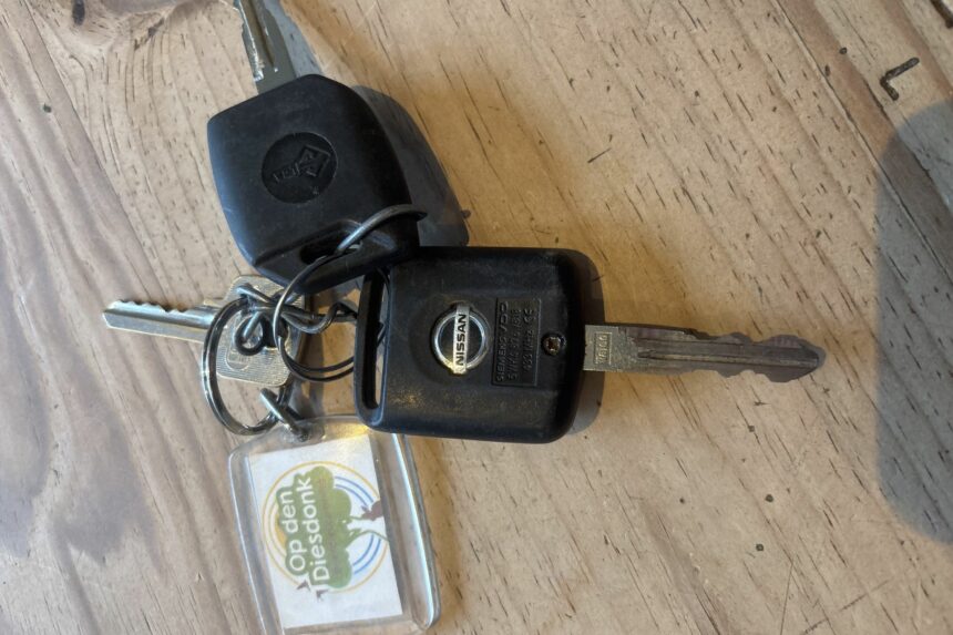 Sleutels gevonden