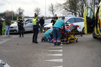 Fietser gewond na ongeval op Maaseikerweg