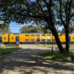 Archieffoto WdG - Intercity-trein ter hoogte van Maarheezerhuttendijk