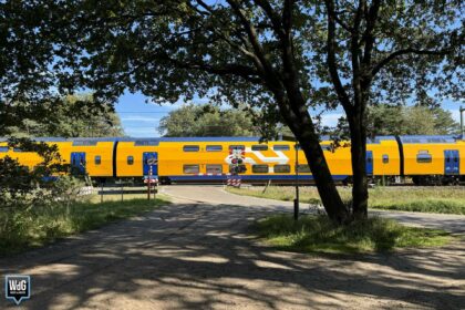 Archieffoto WdG - Intercity-trein ter hoogte van Maarheezerhuttendijk