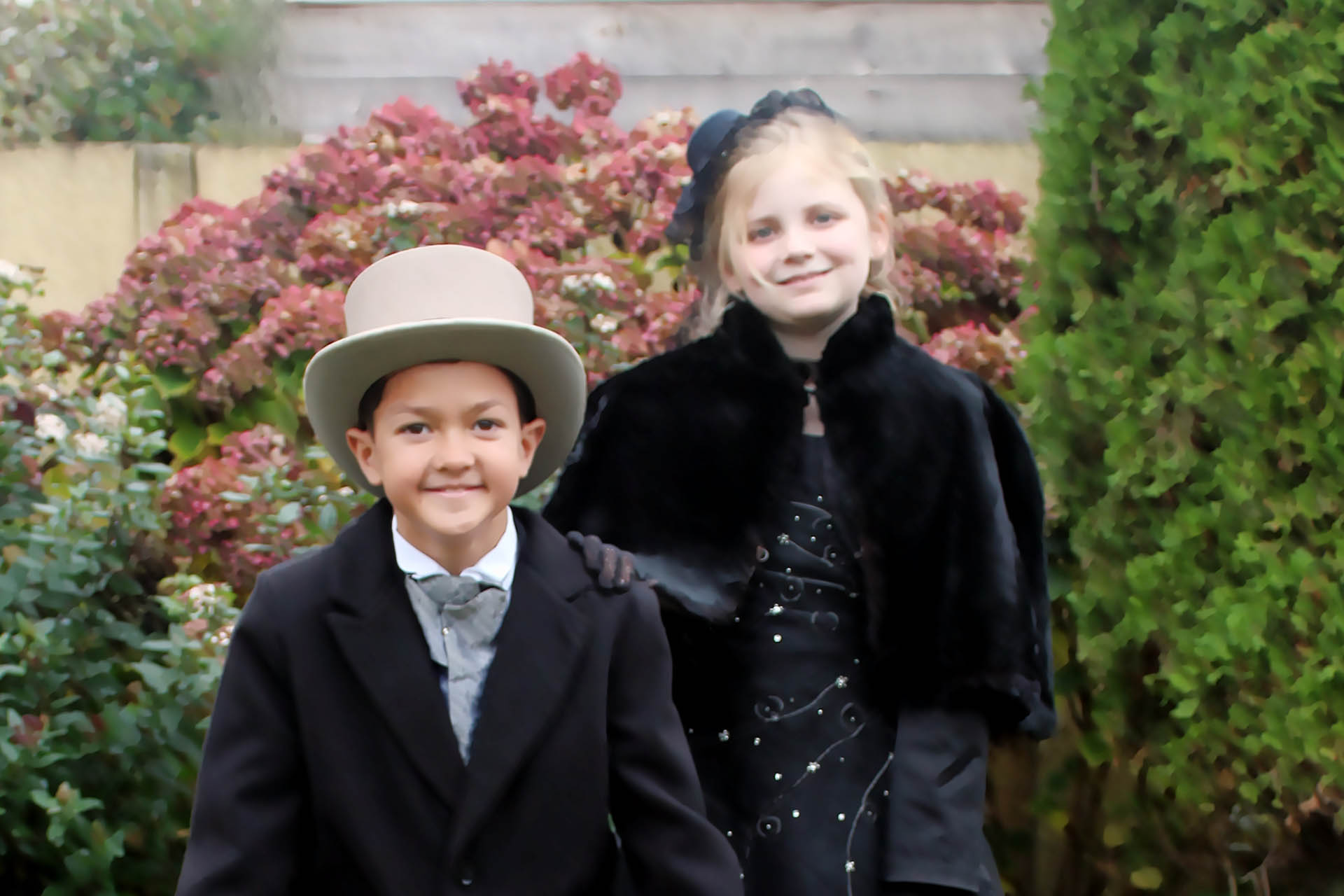 Jeugdboorebroeëdspaar van V.V. de Schäöpkes