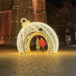 LED-kerstbal op de Markt in Weert