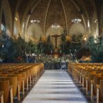 Kerstpanorama in kerk Leuken