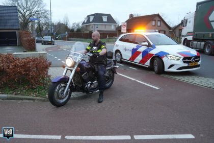Motorrijder onderuit op kruising in Maarheeze