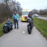 Motorrijder onderuit op Kempenweg