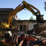 Archieffoto WdG - Sloop van voormalige Microhal op Moesel