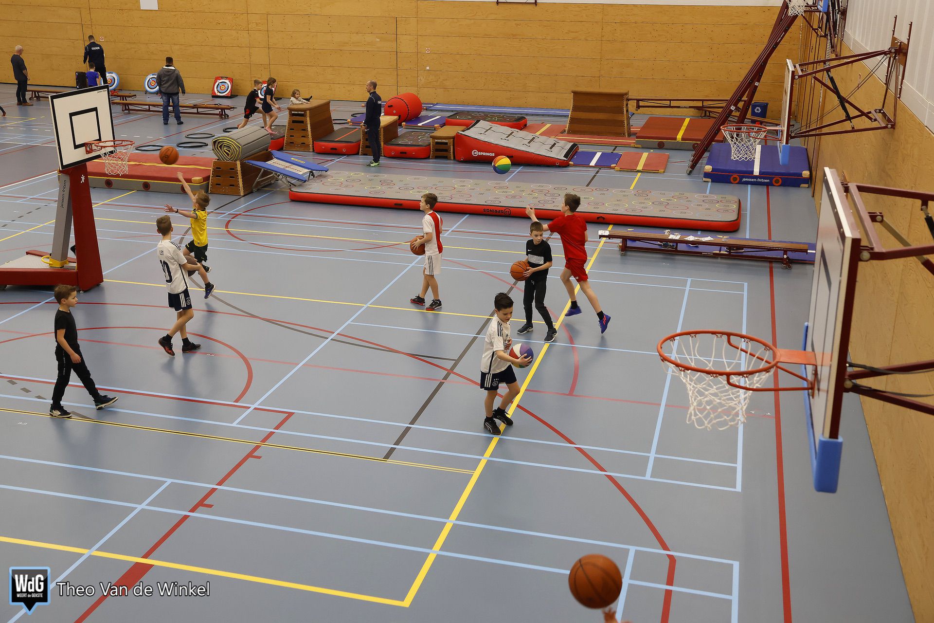 Archieffoto WdG - Urban Sporttour in Sporthal Aan de Bron