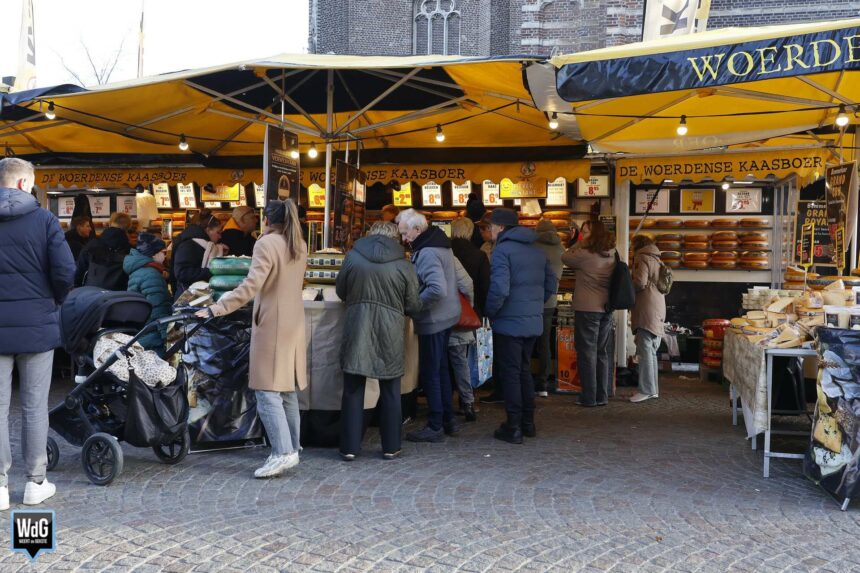 Weekmarkt op 'derde kerstdag' in beeld