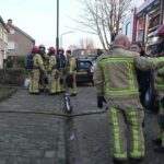 Brandweer redt vrouw uit brandende woning in Budel