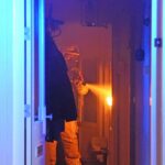 Bewoner naar ziekenhuis na keukenbrand