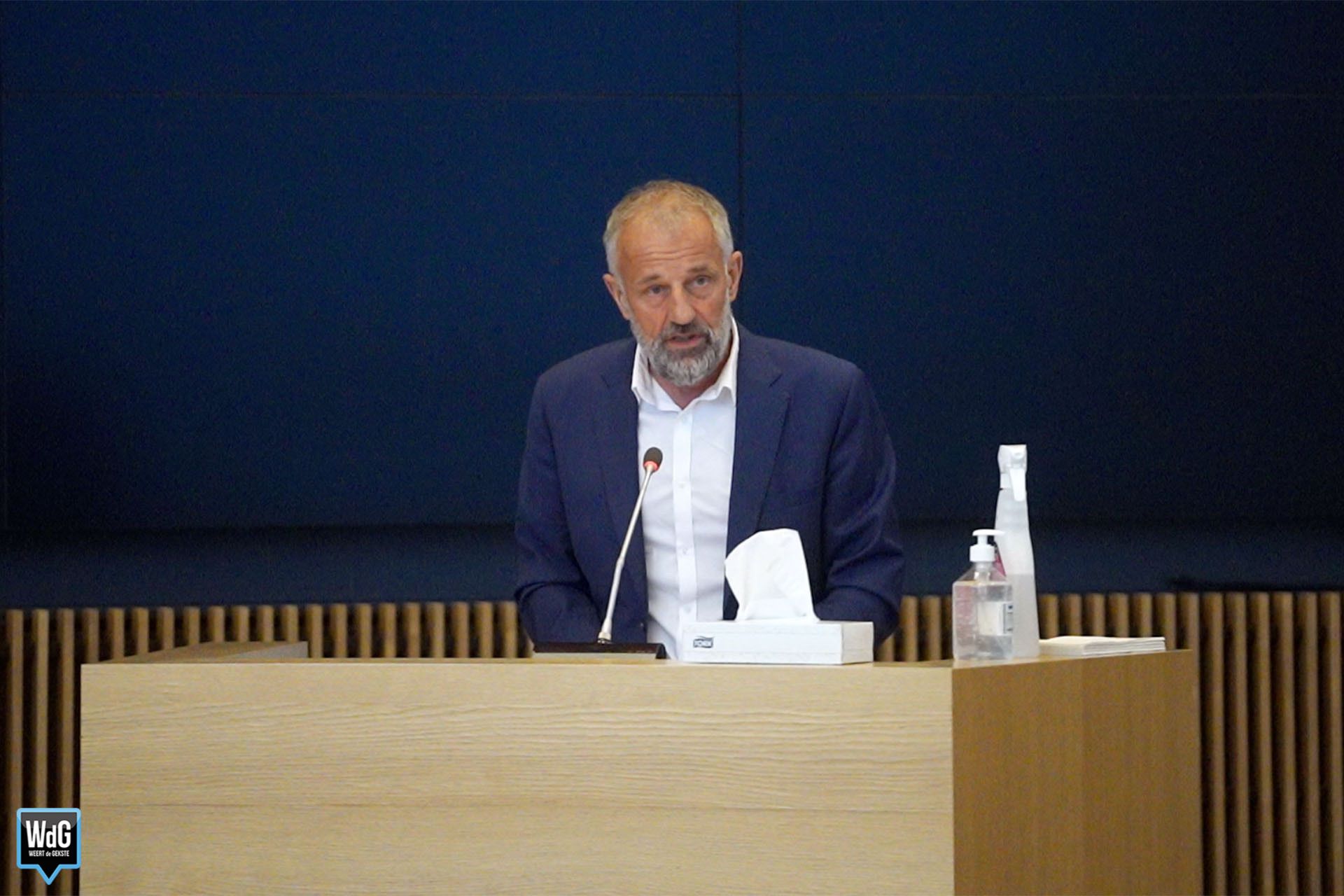 Archieffoto WdG - Oud-burgemeester Heijmans