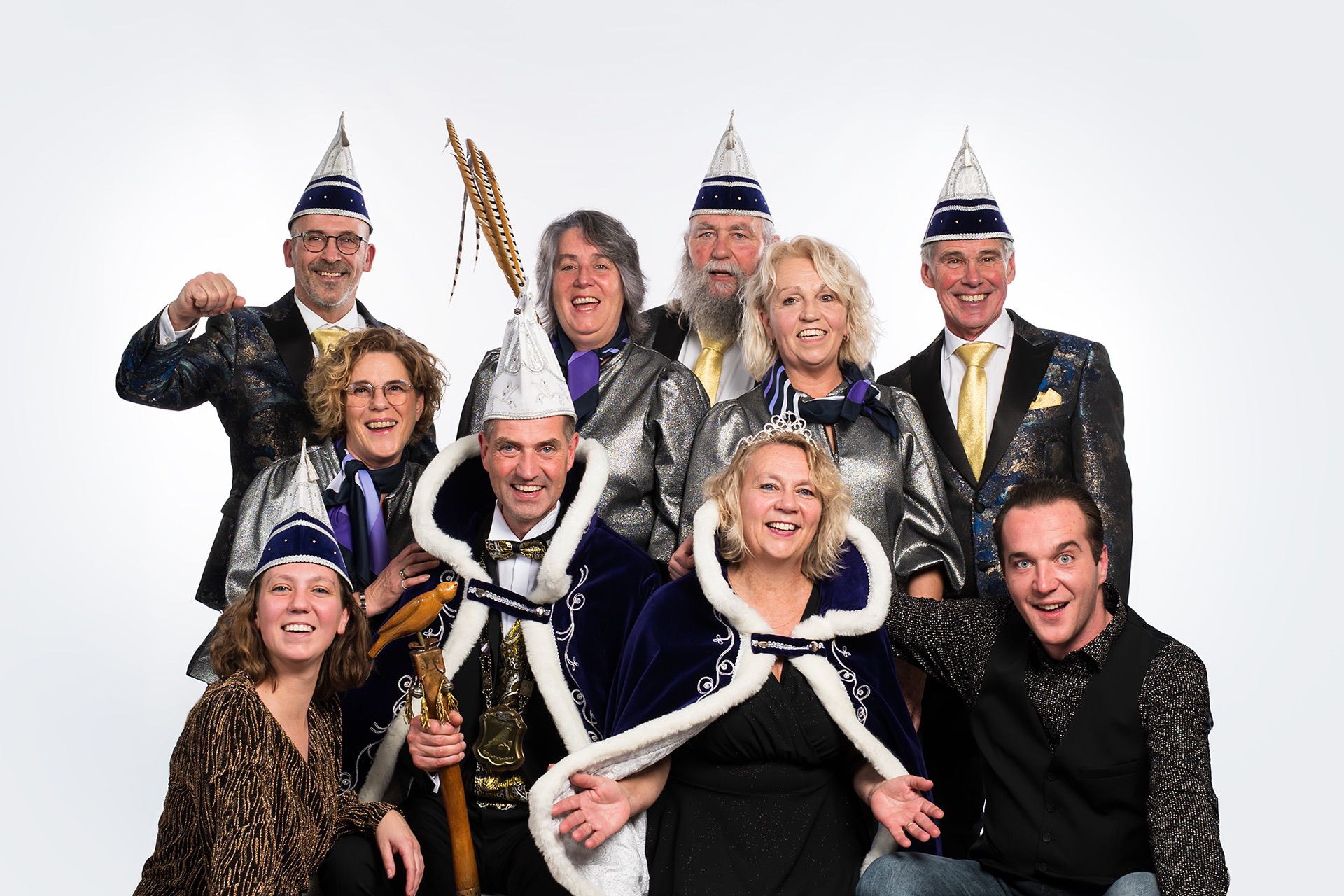 Prinsenpaar Arien en Sandra Kluitmans C.V. de Heiknuiters