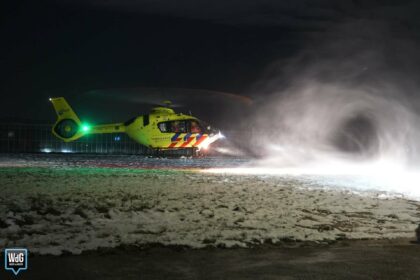 Traumahelikopter naar Weert voor medische noodsituatie
