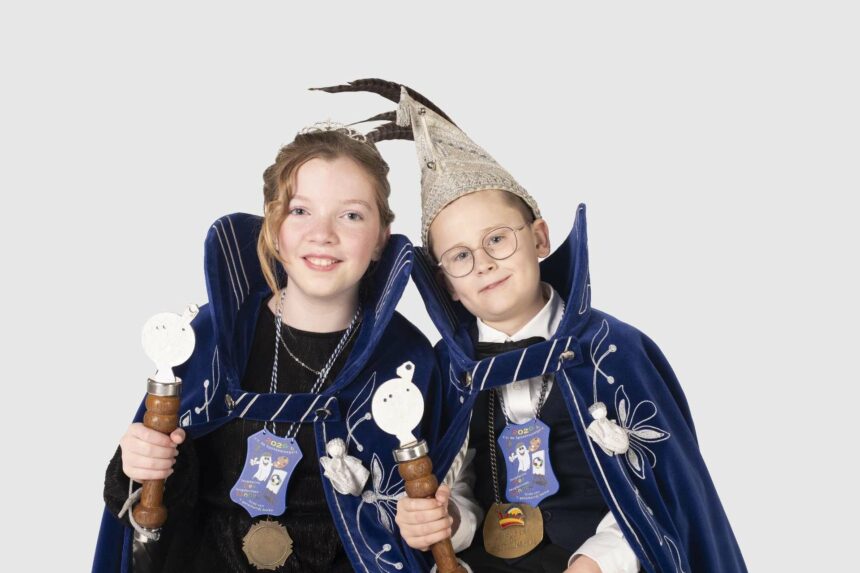 Nieuw jeugdprinsenpaar bij De Spoeëkejaegers in Swartbroek