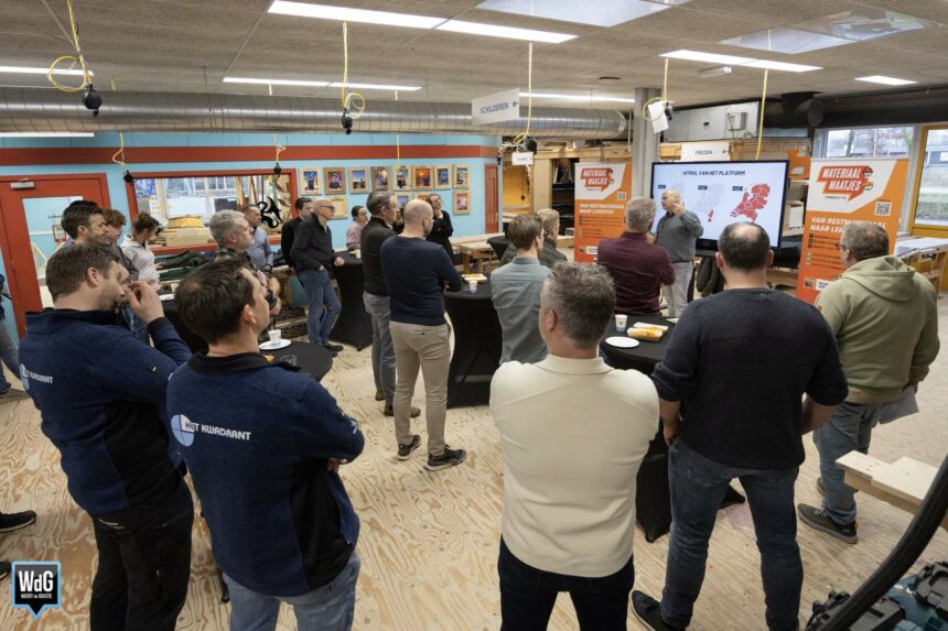 Het Kwadrant krijgt bruikbaar restmateriaal via Materiaalmaatjes