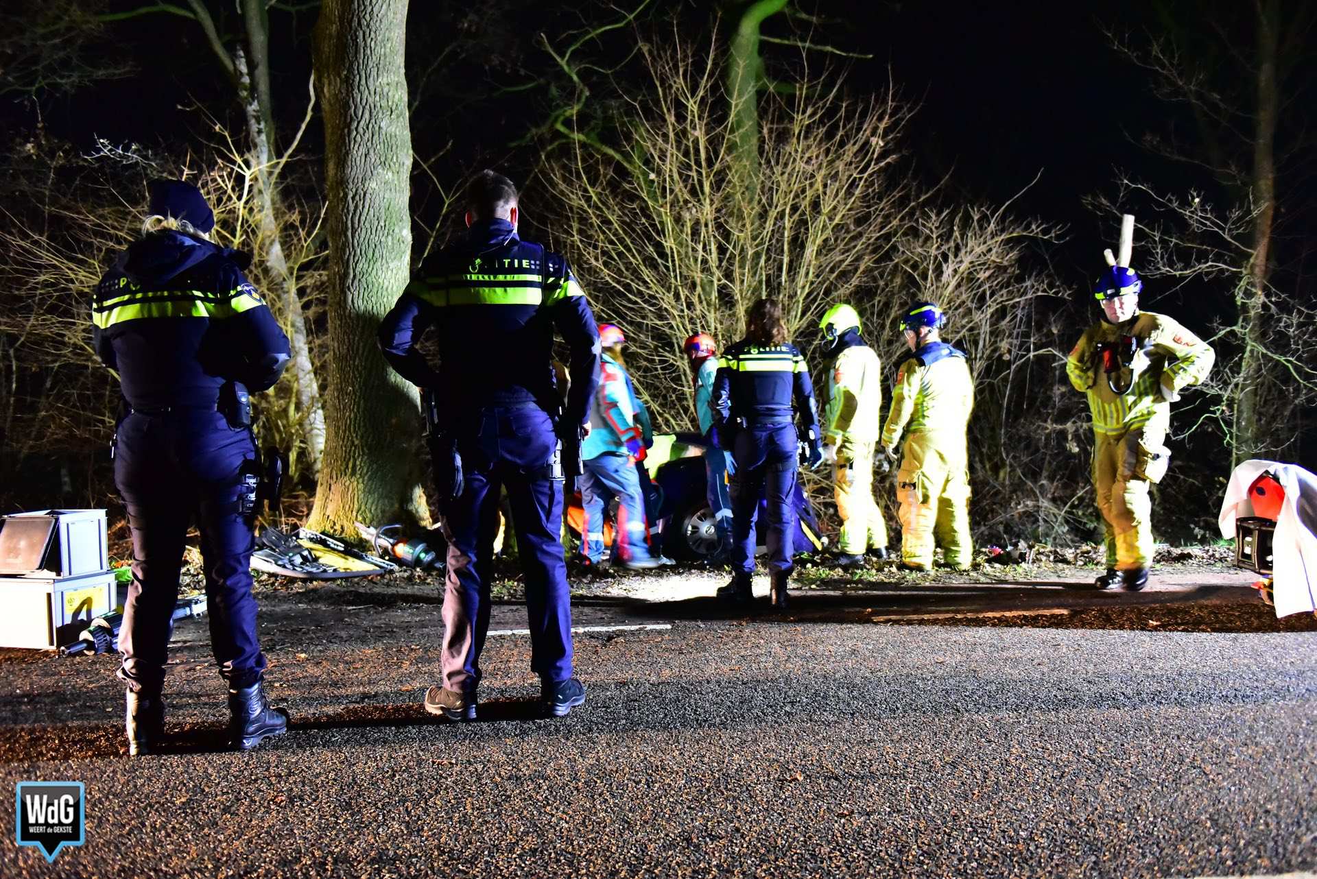 Zwaargewonde bij ernstig ongeval op Heibloemseweg in Panningen