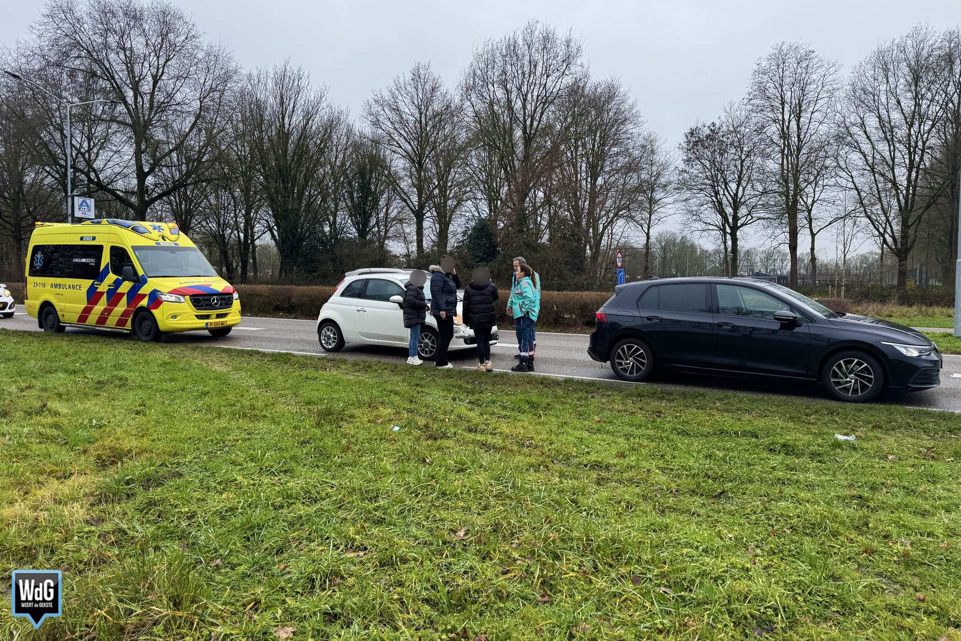 Kop-staartbotsing op Ringbaan-Oost