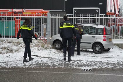Panda op de vlucht voor politie stopt na achtervolging in Weert