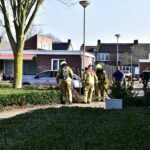 Gaslekkage bij graafwerkzaamheden in Ospel