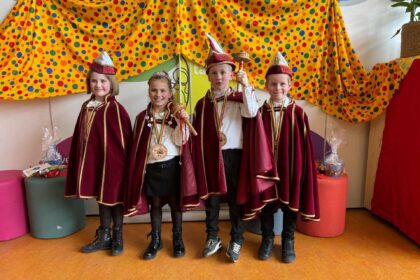 Prins Quinn I en preenses Ise I van Brede School Moesel