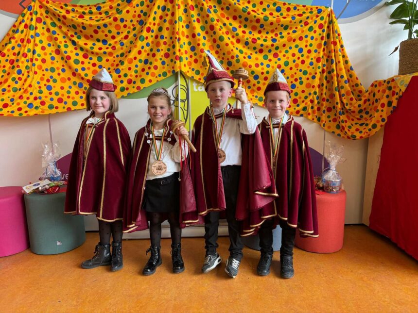 Prins Quinn I en preenses Ise I van Brede School Moesel