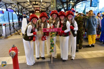 Weer feest op het perron: Zoépkoelexpress vertrekt