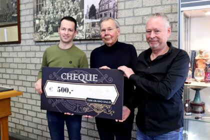 Serviceclub Cum Grano Salis steunt jubileum VrijeTijdsOrkest