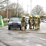 Technisch mankement veroorzaakt rook in auto op A2 in Weert