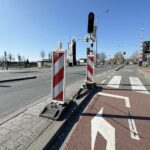 Stadsbrug aan zijde Bassin in Weert
