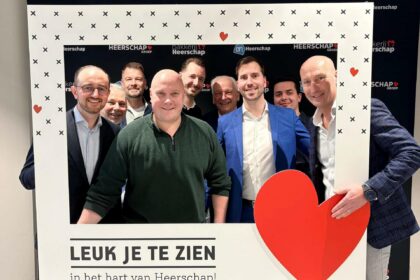 Minister en wethouders Nederweert en Weert op bezoek bij Heerschap Groep