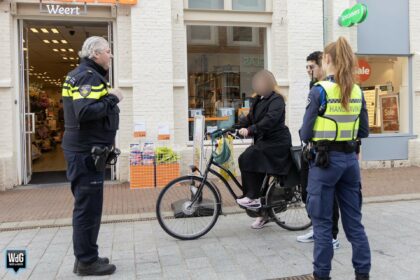 Fietsster worden aangesproken voor BOA's en de politie