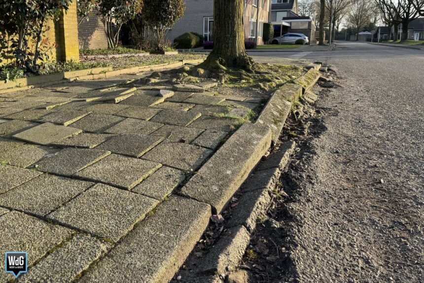 Trottoir Margrietlaan