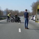 Motorrijder gewond bij ongeval op A2 in Maarheeze
