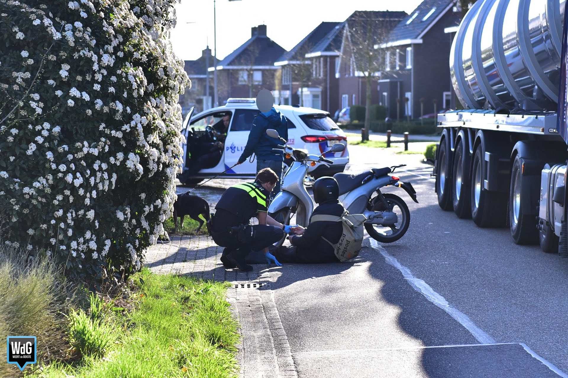 Scooterrijder gewond na val in Nederweert-Eind
