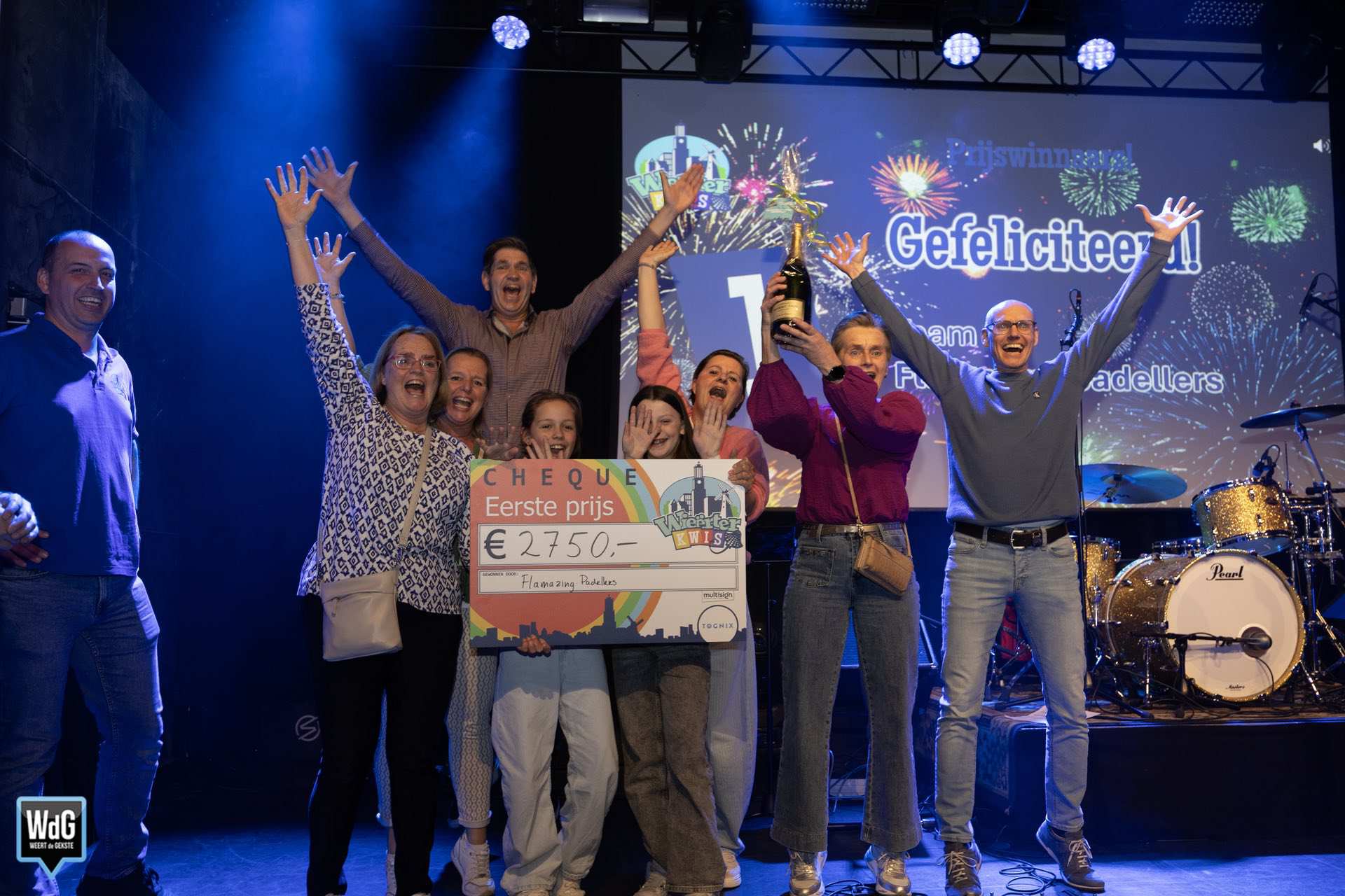 Flamazing Padellers winnen Wieërter Kwis 2026
