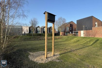 Vleermuiskast aan de Ringbaan-Zuid