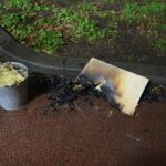 Brand bij houtkachel in woning aan Kerkstraat