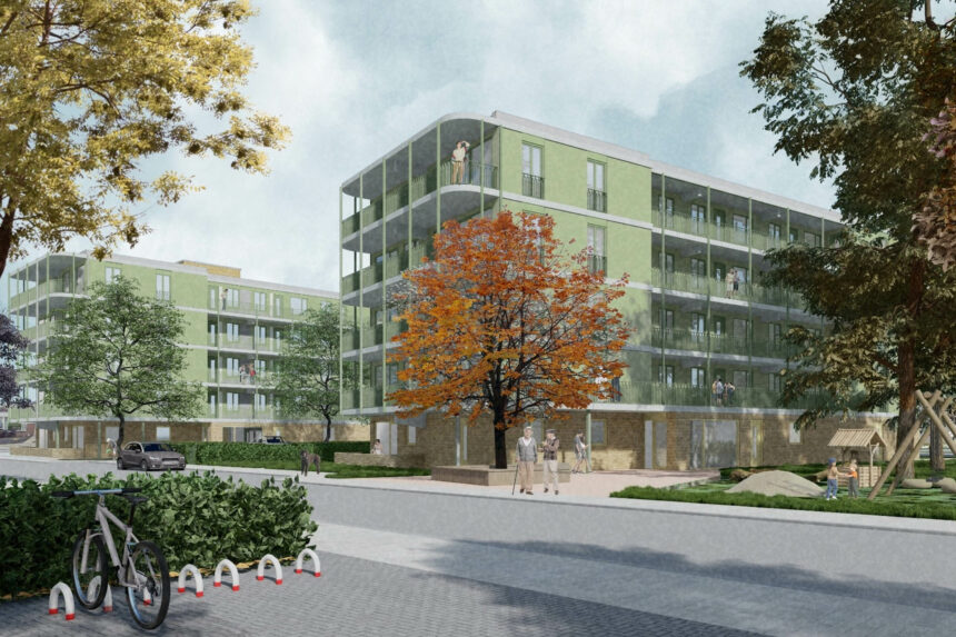 Schets plan Zevensprong in Weert - Foto via Gemeente Weert