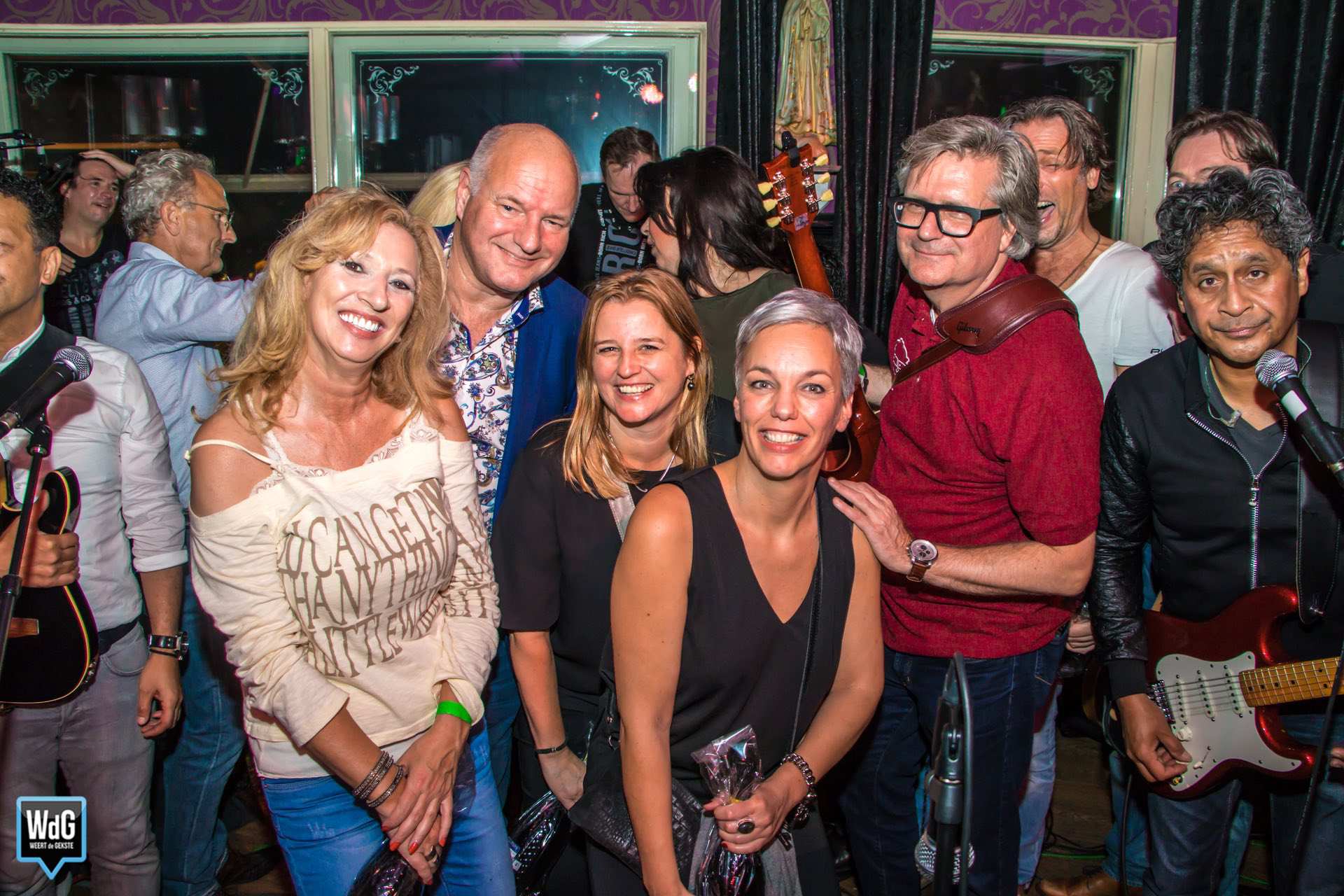 Er stonden grote namen op het kleine podium van Café Apollo